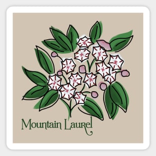 Mountain Laurel Magnet